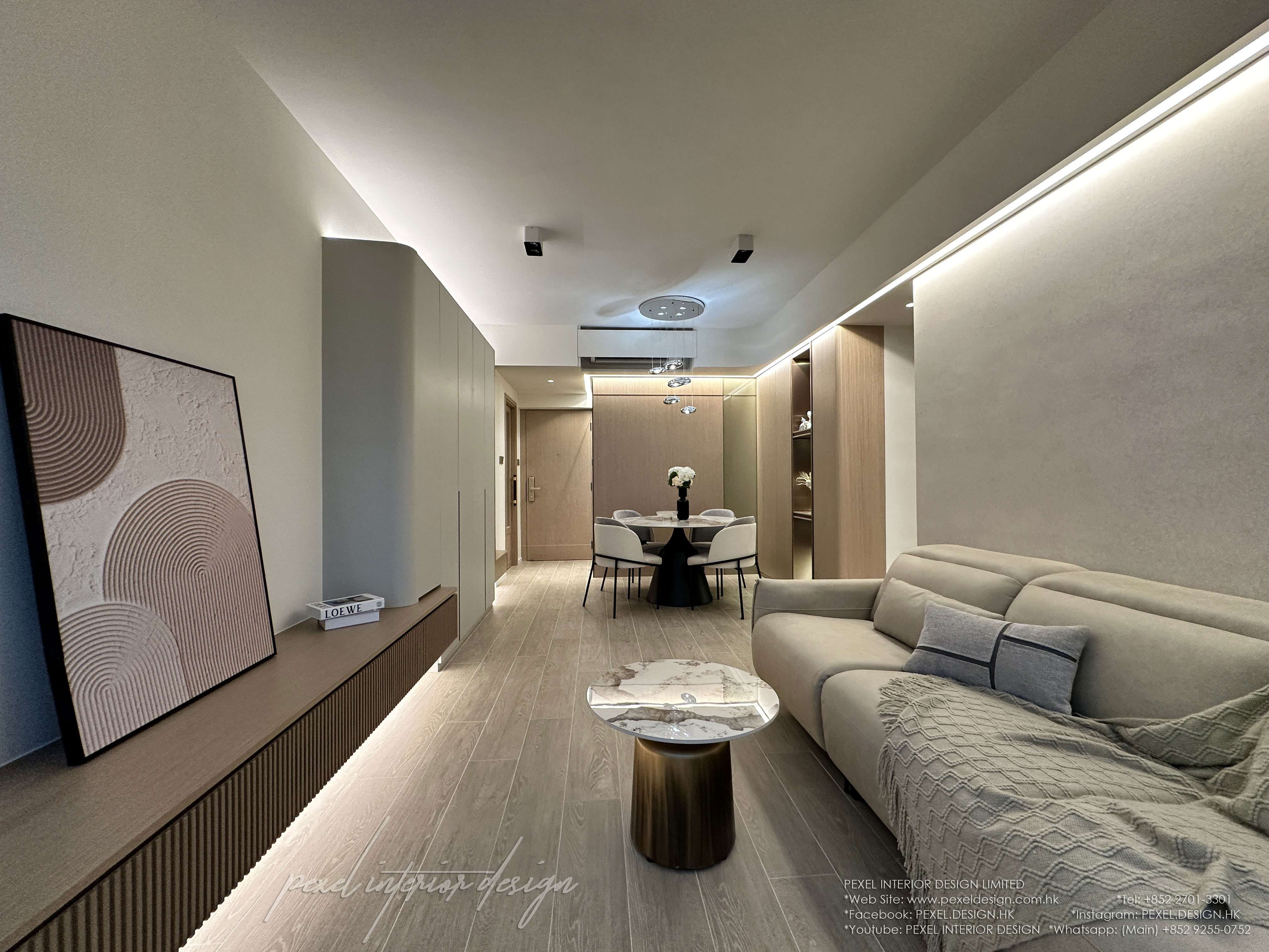 Perry Wong & Elvis Lam - Pexel Interior Design Limited - 曉峰閣