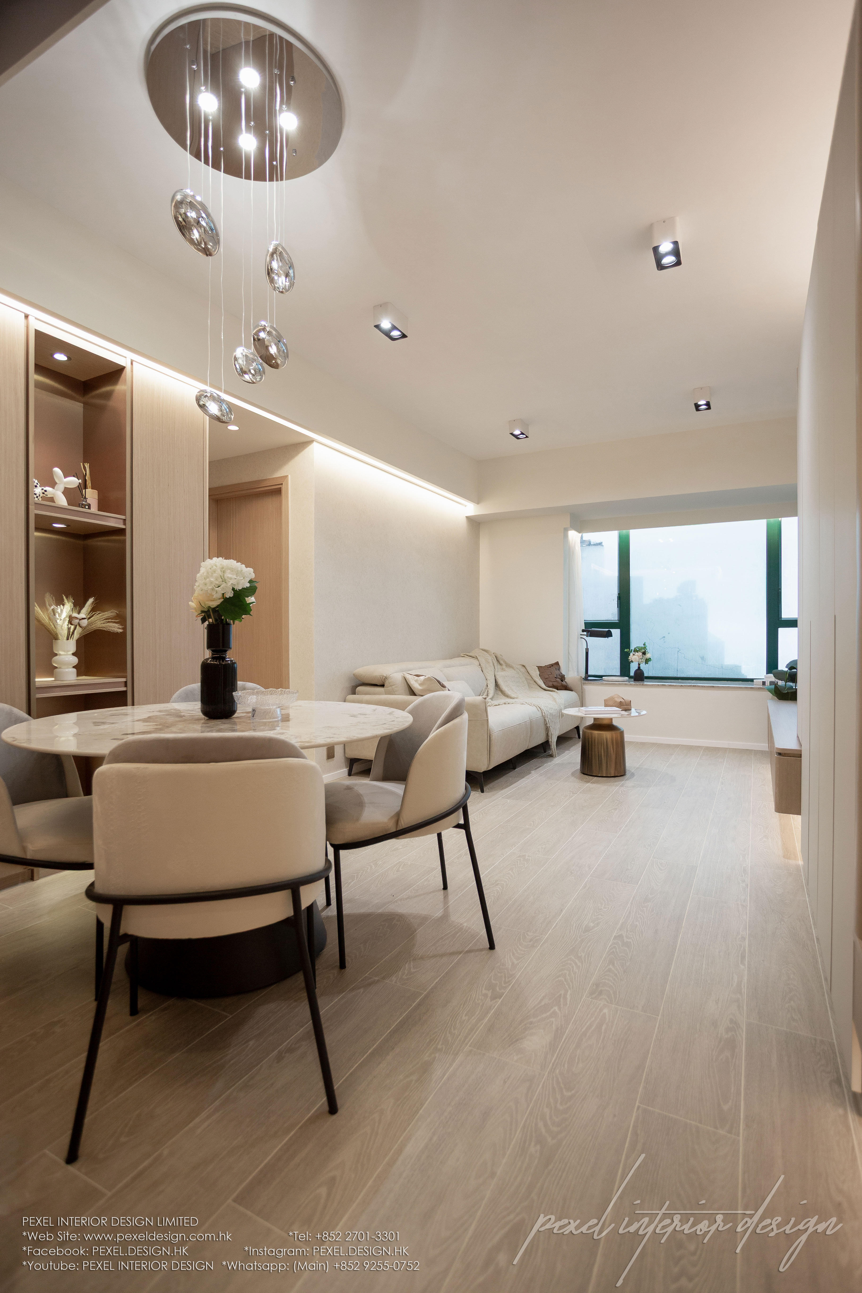 Perry Wong & Elvis Lam - Pexel Interior Design Limited - 曉峰閣