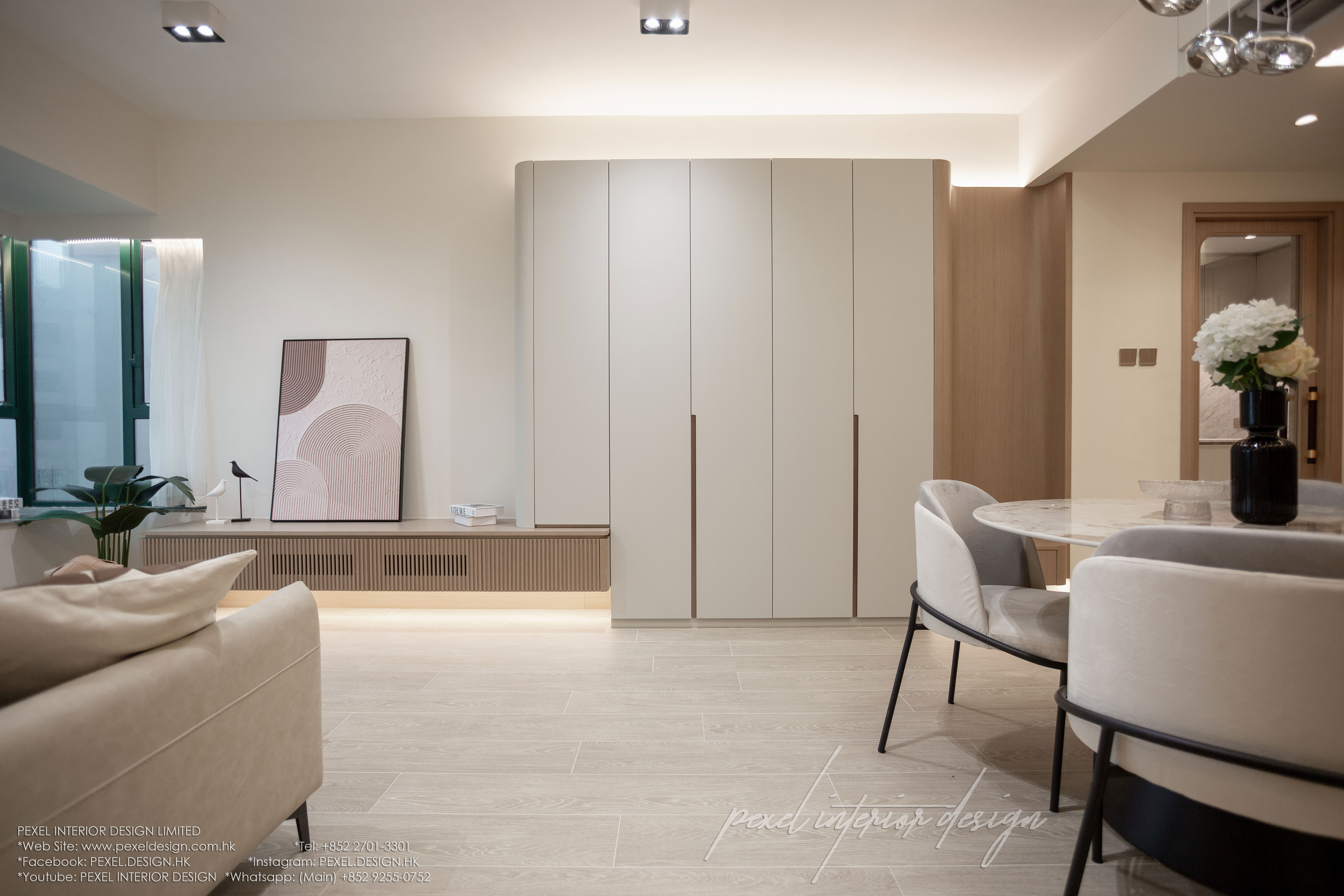 Perry Wong & Elvis Lam - Pexel Interior Design Limited - 曉峰閣