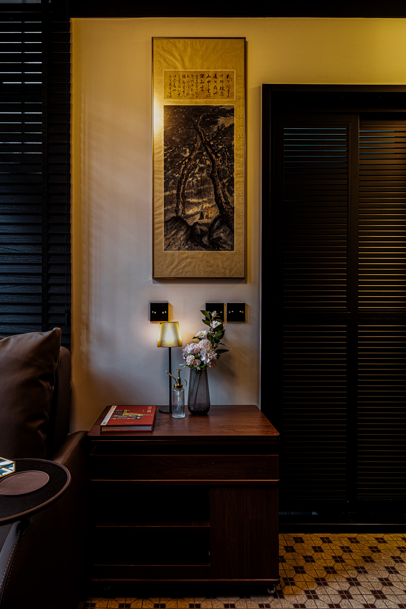 Angel Wu - Burgundy Interiors Limited - Plum Blossom