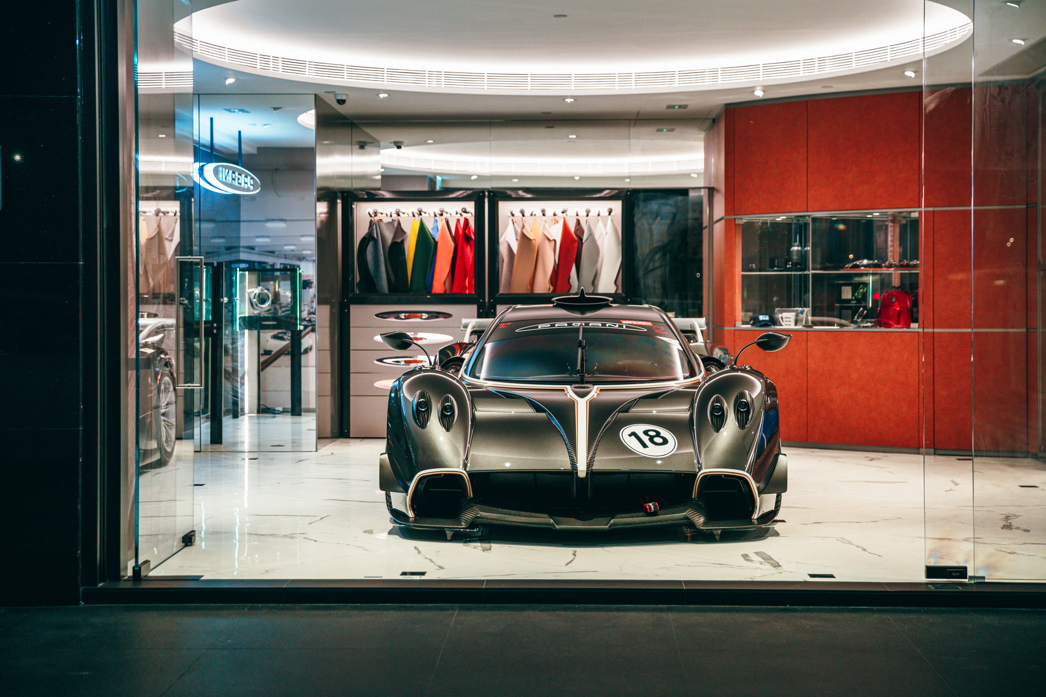 Maggie Mo & Jay Leung - Starz Pasha - Pagani Showroom