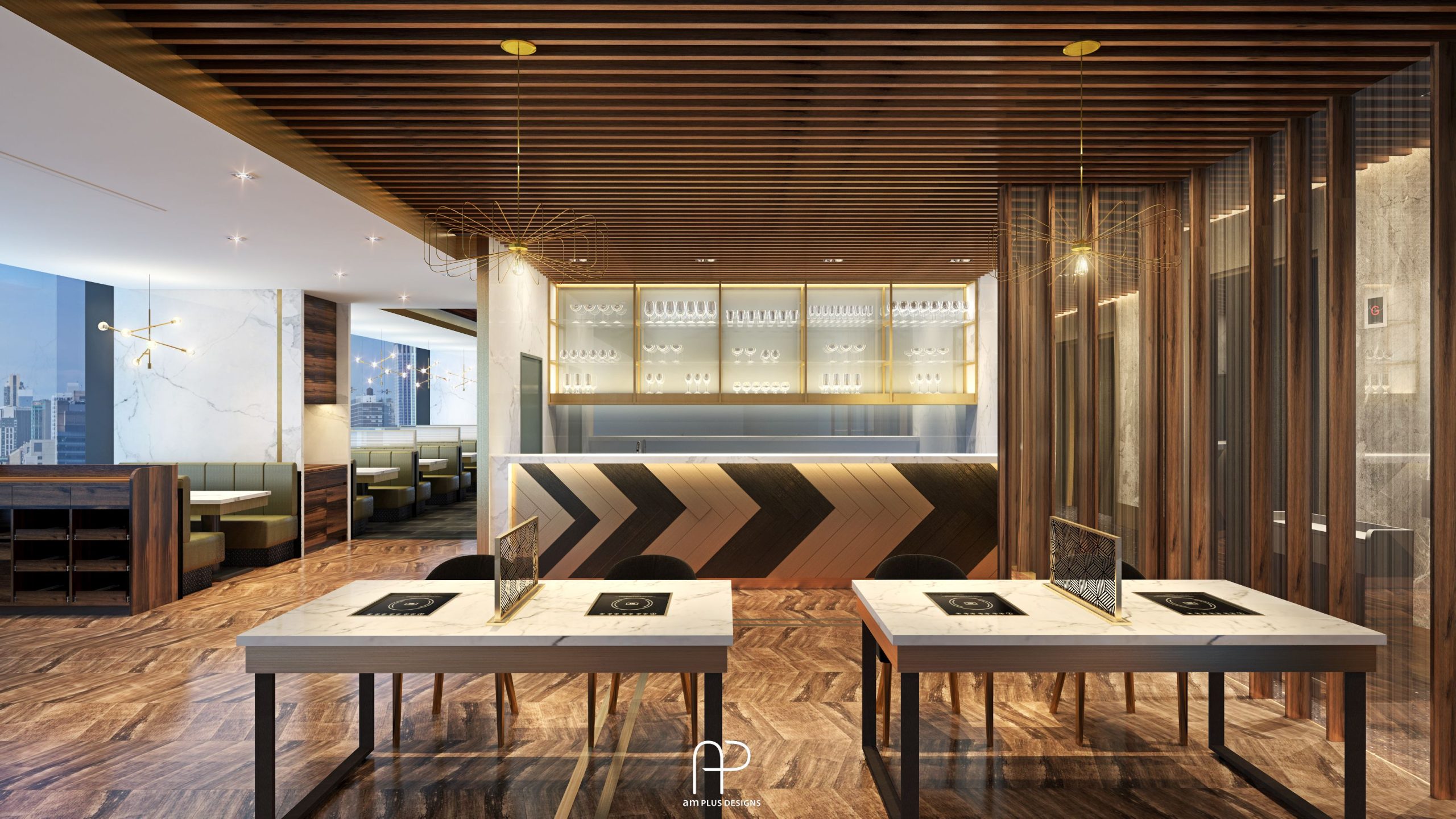 Am Plus Designs Ltd - Am Plus Designs Ltd - 101 GRILL BAR + HOTPOT